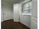 Laundry closet with washer, dryer and shelving for extra storage at 195 14Th Ne St # 303, Atlanta, GA 30309