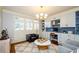 Bright home office with custom built-ins and great natural light at 4645 Wykeshire Ct, Cumming, GA 30041