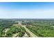 Scenic aerial shot captures the neighborhood surrounded by lush green trees and distant views at 1181 Chastain Dr, Sugar Hill, GA 30518