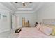 Beautiful main bedroom with a trey ceiling, lots of light and neutral walls at 1868 Birch Briar Bnd, Lawrenceville, GA 30043