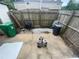 Backyard area with concrete pad and a fence at 2009 Oak Park Ln, Decatur, GA 30032
