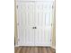 White double closet doors in the house at 4460 Greycliff Pte, Douglasville, GA 30135