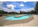 Community pool with gazebo and plenty of lounge chairs at 4460 Greycliff Pte, Douglasville, GA 30135