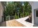Rear deck overlooking a meticulously landscaped yard at 145 Mount Shasta Ln, Johns Creek, GA 30022