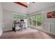 Office with large windows, providing natural light at 145 Mount Shasta Ln, Johns Creek, GA 30022