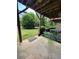 Exterior shot of patio and backyard landscaping at 3235 Chutney Ct, Avondale Estates, GA 30002