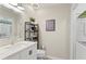 Bathroom featuring a vanity, a toilet and laundry equipment at 4113 Ashford Green Dr, Duluth, GA 30096
