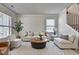 Bright living room boasts neutral tones, ample natural light, and comfortable seating arrangements, perfect for relaxing and entertaining at 4250 Pembia Dr, Cumming, GA 30028
