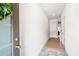 Bright entryway with wood-look flooring leading to other rooms of the home at 320 Crider Ct, Woodstock, GA 30188