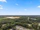 Scenic aerial view of a community surrounded by lush greenery under a bright, partly cloudy sky at 4679 Candlewyck Way, Buford, GA 30518