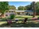 Expansive backyard view features lush lawn, patio, mature trees, and potential for outdoor entertainment at 1151 Bromley Rd, Avondale Estates, GA 30002
