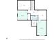 Detailed second floor plan displaying layout of bedrooms, bathroom, loft, hall and attic with dimensions included at 214 Misty View Dr, Canton, GA 30114