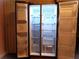Large stainless steel refrigerator with spacious interior and door storage for convenience at 2199 Landing Walk Dr, Duluth, GA 30097