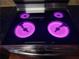 Electric stovetop with radiant burners providing efficient and even cooking at 2199 Landing Walk Dr, Duluth, GA 30097