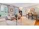 Comfortable living room featuring elegant furnishings, soft lighting, and views to the exterior at 3609 Meadow Chase Dr, Marietta, GA 30062
