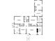 Layout of the home displaying the kitchen, bedrooms, Gathering room, bathrooms, patio, and porch at 879 Sylvan Sw Pl, Atlanta, GA 30310