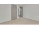 Simple bedroom featuring a large closet and neutral carpet at 733 Wesley Chapel Rd, Villa Rica, GA 30180