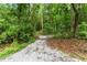 Crushed gravel backyard path through the woods at 1572 Azalea Dr, Lawrenceville, GA 30043