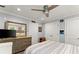 Nicely decorated bedroom with natural light and neutral colors at 1572 Azalea Dr, Lawrenceville, GA 30043