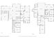 Detailed floor plan showcasing the layout of the home with multiple rooms and levels at 1572 Azalea Dr, Lawrenceville, GA 30043