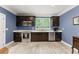 Modern kitchen with stainless steel appliances and dark brown cabinets at 1572 Azalea Dr, Lawrenceville, GA 30043