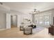 Inviting living room with access to a balcony and an open floor plan leading to the other rooms at 390 17Th Nw St # 2005, Atlanta, GA 30363