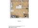 This basement floor plan includes laundry, storage and office spaces with wood flooring at 2054 Palifox Ne Dr, Atlanta, GA 30307