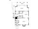 Detailed first-floor plan of this home including kitchen, living, and dining areas at 2054 Palifox Ne Dr, Atlanta, GA 30307