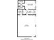 Floor plan showing first floor layout with garage, powder room, Gathering room, and mechanical room at 310 Willow Ln, Temple, GA 30179