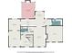 First-floor floor plan featuring kitchen, living room, dining room, and screened porch at 1691 Houghton N Ct, Atlanta, GA 30338