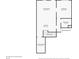 Basement floor plan featuring laundry, kitchen, bathroom, Gathering room, and bedroom at 3401 Village Green Dr, Roswell, GA 30075