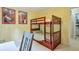 Bedroom with bunkbeds and study area at 508 Keeneland Ave, Woodstock, GA 30189