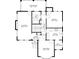 A detailed floor plan showcasing the layout of the home's second floor at 348 7Th Ne St, Atlanta, GA 30308