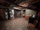 Basement mechanicals featuring a hot water heater and furnace, plus sink at 4819 Coppedge Trl, Peachtree Corners, GA 30096