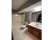 Full bathroom with shower and bath combination, toilet, and single sink vanity at 4819 Coppedge Trl, Peachtree Corners, GA 30096