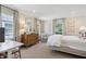 Bright bedroom featuring a desk, neutral color palette and natural light at 733 Greenview Ne Ave, Atlanta, GA 30305