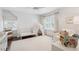 Charming Bedroom with patterned wallpaper, plush carpet, and cozy furnishings at 733 Greenview Ne Ave, Atlanta, GA 30305