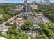 Stunning aerial view of the property at 28 Peachtree Hills Ave, Atlanta, GA 30305, surrounded by lush greenery at 28 Peachtree Hills Ne Ave, Atlanta, GA 30305