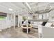Finished basement with stylish seating, recessed lighting, and neutral decor at 28 Peachtree Hills Ne Ave, Atlanta, GA 30305
