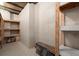 View of unfinished basement storage space at 2845 Echols Road Rd, Cumming, GA 30041