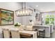 Dining area adjacent to kitchen at 4358 Parkside Pl, Atlanta, GA 30342