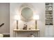 Foyer area with decor and shelves at 4358 Parkside Pl, Atlanta, GA 30342