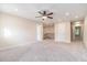 Upstairs bedroom with neutral walls, plush carpet, and lots of natural light at 129 Academy Ln, Canton, GA 30114