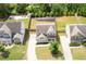 Aerial view of the property showing the layout, landscaping, and neighborhood at 207 Cross Rd, Acworth, GA 30102