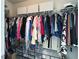 Walk in closet with shoe racks and lots of space for clothes and storage at 207 Cross Rd, Acworth, GA 30102