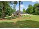 Spacious exterior of a well-maintained home surrounded by lush greenery at 332 Mount Zion Rd, Oxford, GA 30054