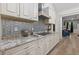 Modern kitchen featuring granite countertops, and stainless steel appliances at 332 Mount Zion Rd, Oxford, GA 30054