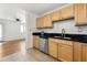 Bright kitchen with stainless appliances, granite countertops, open to living space at 1355 Euclid Ne Ave # A8, Atlanta, GA 30307