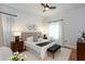 Serene bedroom with neutral tones, a plush bed, and stylish decor, offering a tranquil retreat at 15 Waddell Ne St # 101, Atlanta, GA 30307