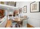 Dining area next to living room and kitchen; bathed in natural light at 6403 Queens Court Trce, Mableton, GA 30126